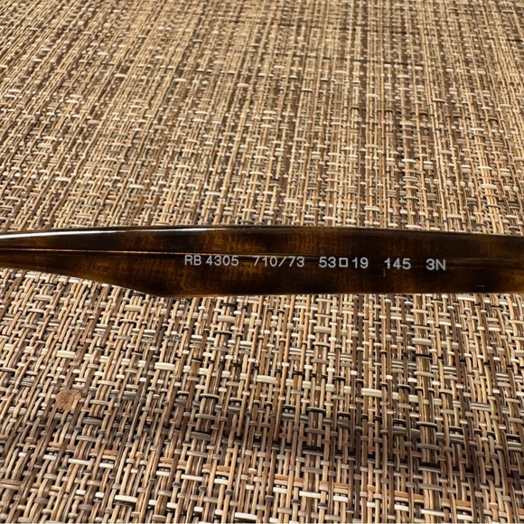 Ray-Ban RB4305 710/73 Tortoise Frame Light Havana Color - Picture 6 of 10